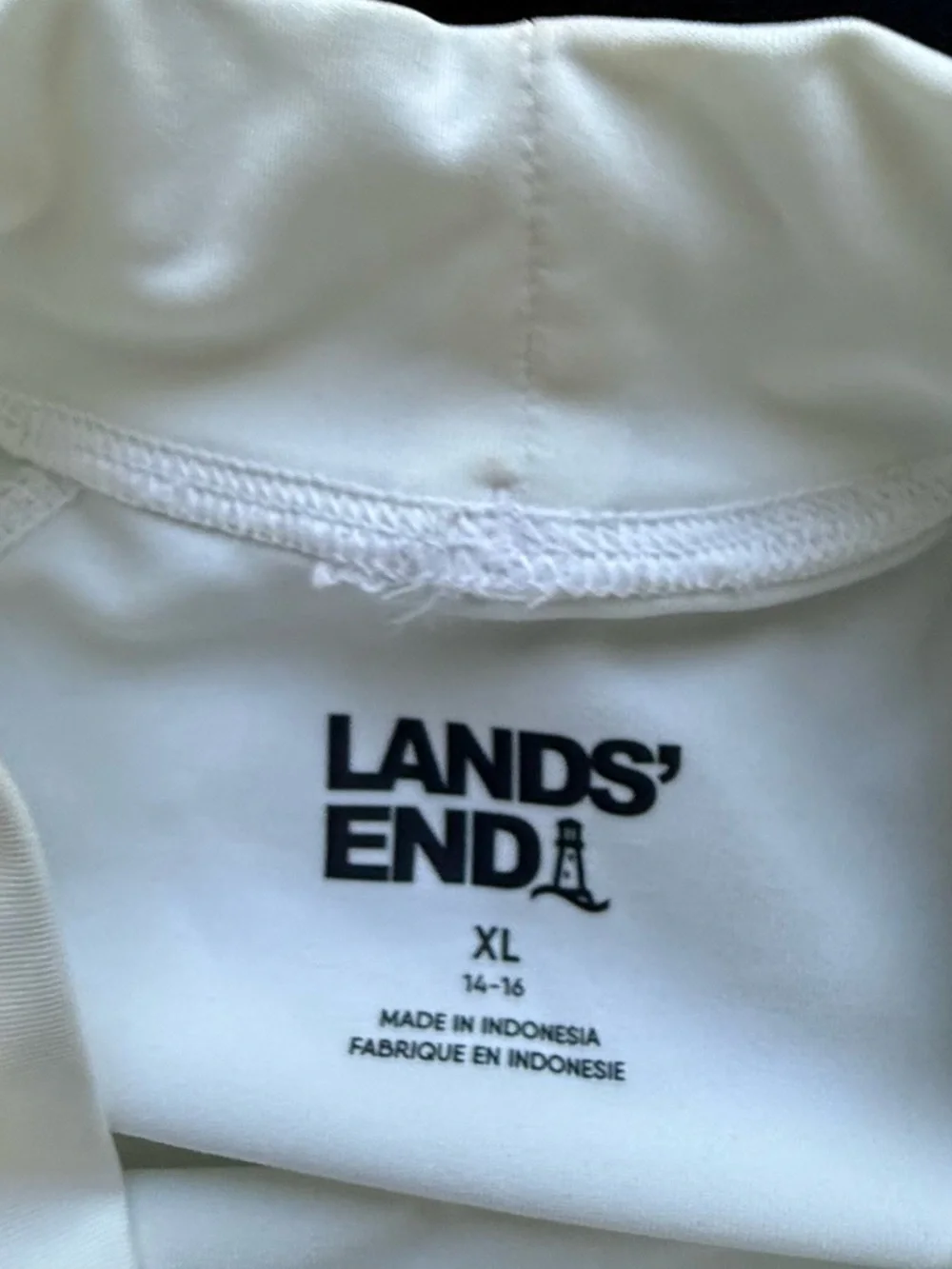 Lands EndHusky Swim Trunks and Rash Guards big boys